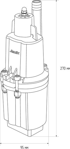 Вибрационный насос Jemix ВБН-60В-25