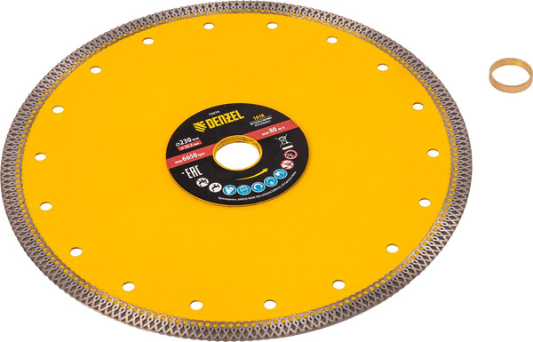Отрезной диск алмазный Denzel 73074