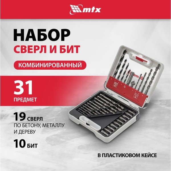 Набор сверл Matrix 725631