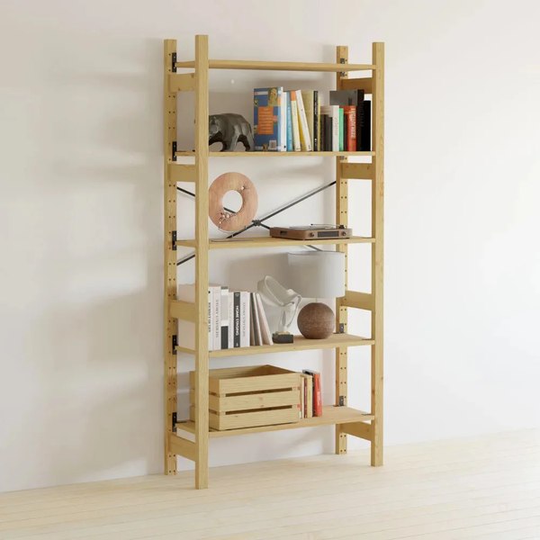 Стеллаж Dipriz Ивари 1790 мм с широкими полками / Д.35021.7