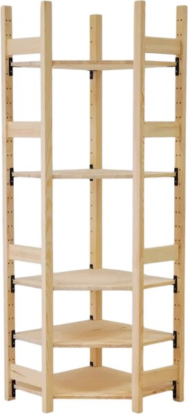 Стеллаж Dipriz Ивари угловой 1790 мм / Д.35023.7 - фото