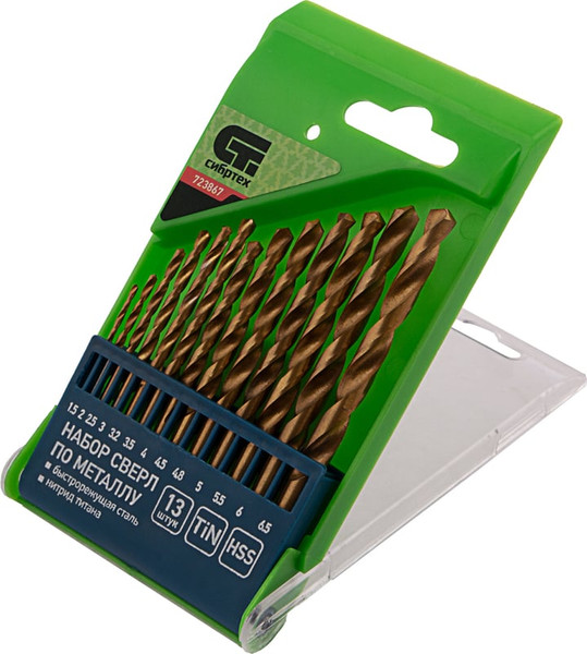 Набор сверл СибрТех 723867