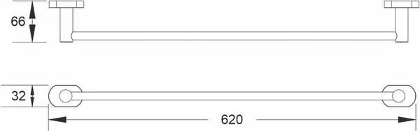 Держатель для полотенца Shevanik SG5117