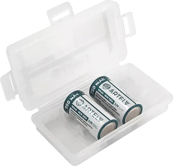 Комплект аккумуляторов Artelv RCR123 3.7V Li-Ion 750 mAh / AVRCR123 - фото