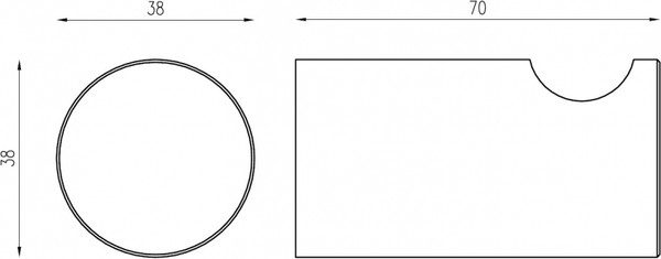 Крючок для ванной Abber Osten 316 AA1849BST