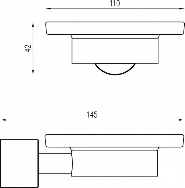 Мыльница Abber Osten 316 AA185A8BGG