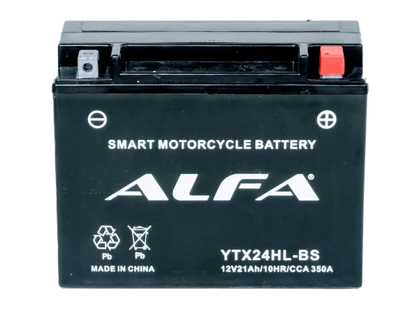 Мотоаккумулятор ALFA battery AGM YTX24HL-BS / EB24-3-1