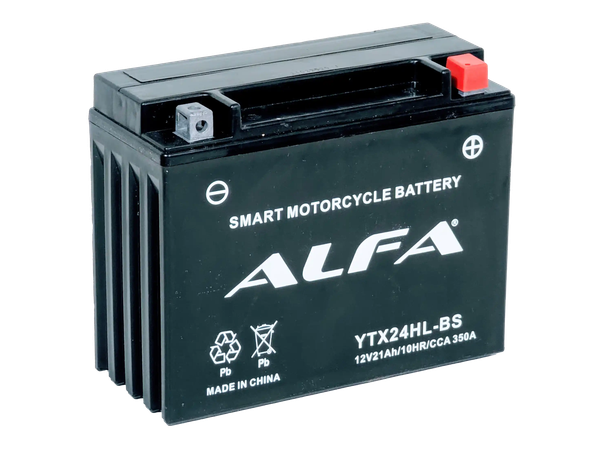 Мотоаккумулятор ALFA battery AGM YTX24HL-BS / EB24-3-1