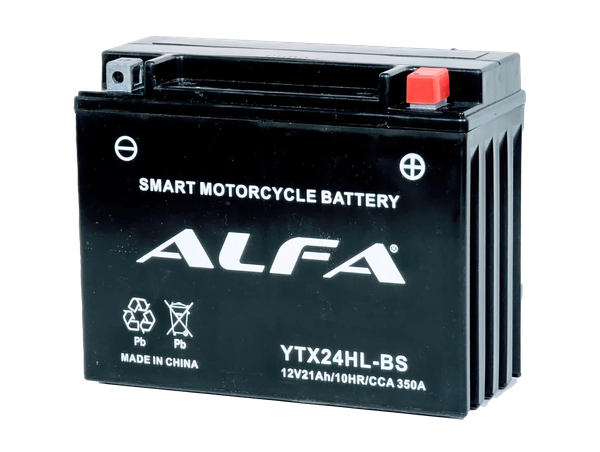 Мотоаккумулятор ALFA battery AGM YTX24HL-BS / EB24-3-1