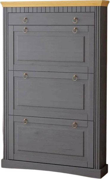 Тумба для обуви Dipriz Неаполь 3 дв.,1 ящ. / Д.15032.1 - фото