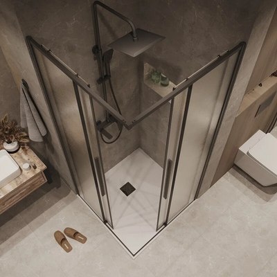 Душевой уголок Grossman Galaxy 120х80х195 / 300.K33.01.12R80L.21.02