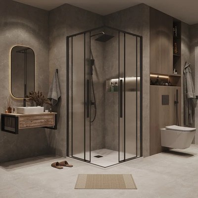 Душевой уголок Grossman Galaxy 90х100х195 / 300.K33.01.90R10L.21.02