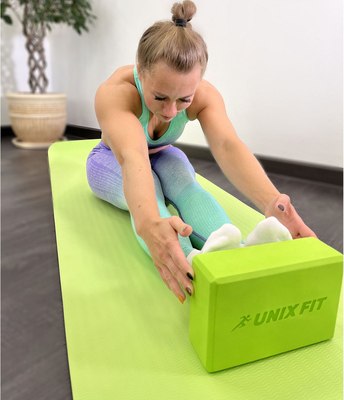 Коврик для йоги и фитнеса UNIX Fit YMU6MMGN