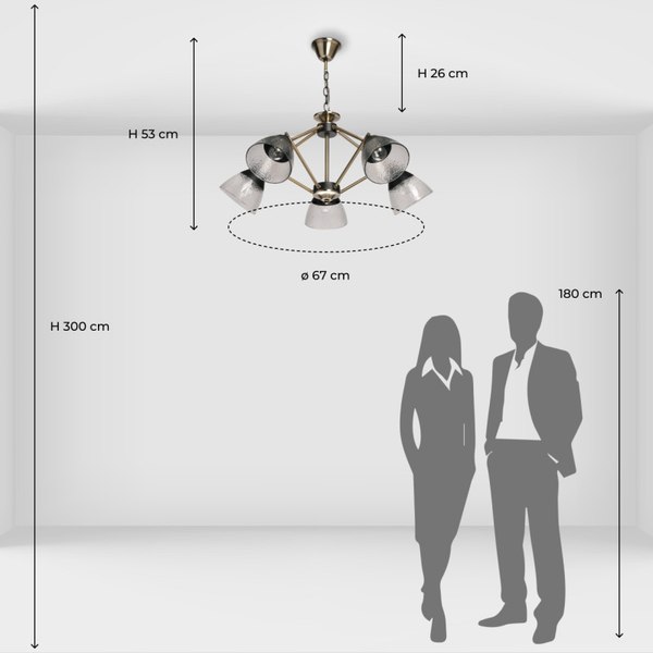 Люстра De City Dela 635011705