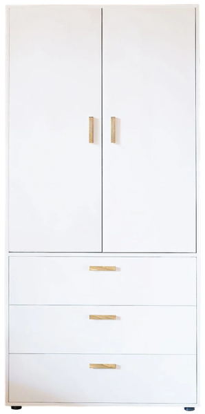 Шкаф Dipriz Моби 2 дв + 3 ящ. / Д.70065.1 - фото