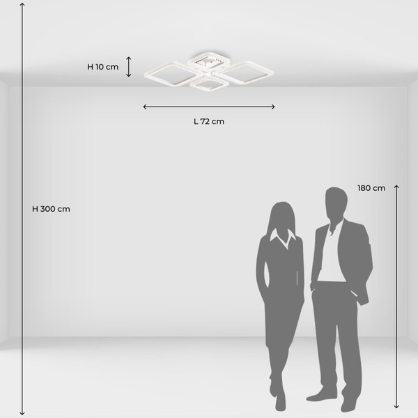Люстра De City Мадлен 424018304