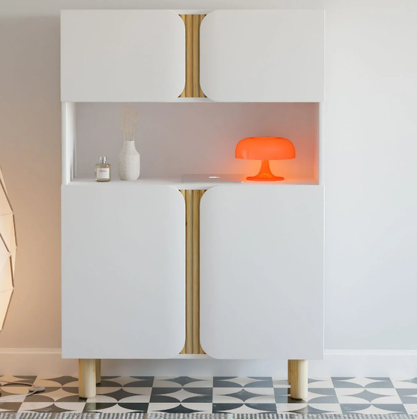 Шкаф Dipriz Ola 2 дв. + 2 дв. / Д.70039.1