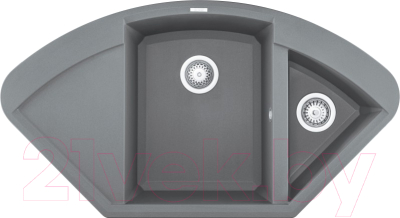 Мойка кухонная Elleci Easy Corner Titanium M73 / LMYCOR73 - фото
