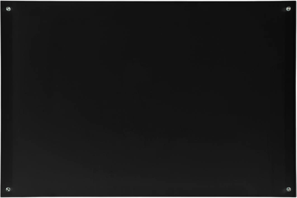 Магнитно-маркерная доска Office Shark GLB стеклянная (90x120, черный) - фото