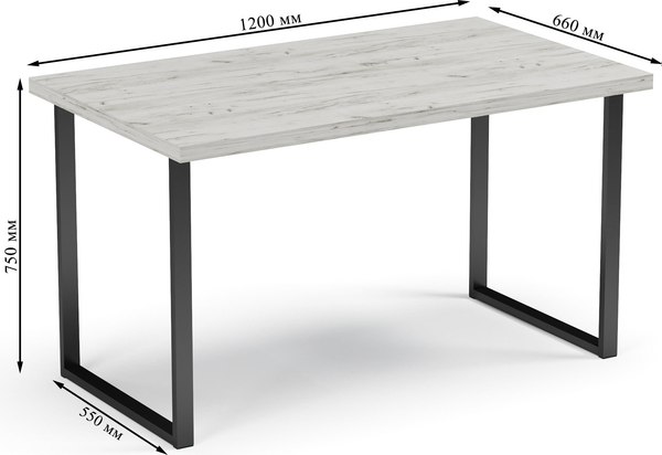 Письменный стол Soma Bliss 36 120x66