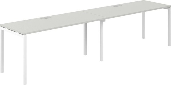 Комплект письменных столов Norden s-b-s 320х70х75 / SG.228.SH.44.WH - фото