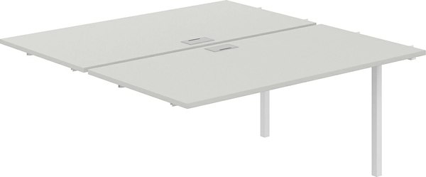 Комплект столов модульных Norden 320х163.8х75 / SG.219.SH.44.WH - фото