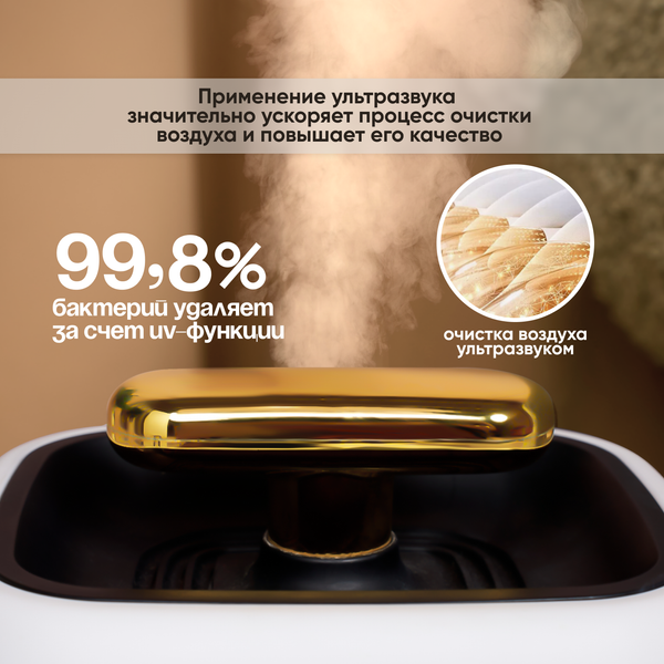 Ультразвуковой увлажнитель воздуха Solmax&Home SM99463 (белый)