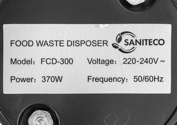 Измельчитель отходов Saniteco FCD-300