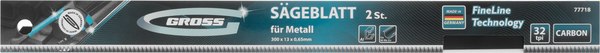 Набор полотен для ножовки Gross 77718