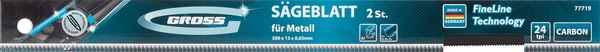 Набор полотен для ножовки Gross Carbon 77719