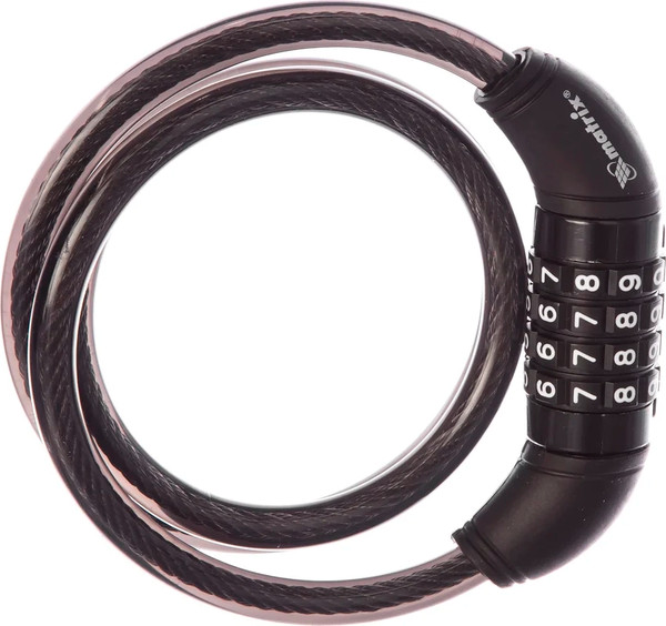 Велозамок Matrix Универсальный с кодовым механизмом / 91818 - фото