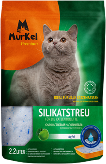 Наполнитель для туалета Murkel Силикагелевый / MR-002 - фото