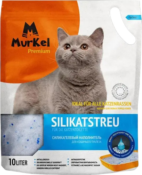 Наполнитель для туалета Murkel Силикагелевый / MR-016 - фото