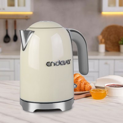 Электрочайник Endever Skyline KR-376S (бежевый)