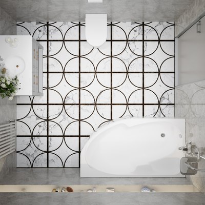 Ванна акриловая Triton София 150x95 L