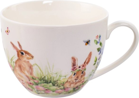 Чашка с блюдцем SIJ Spring Bunny GC2514