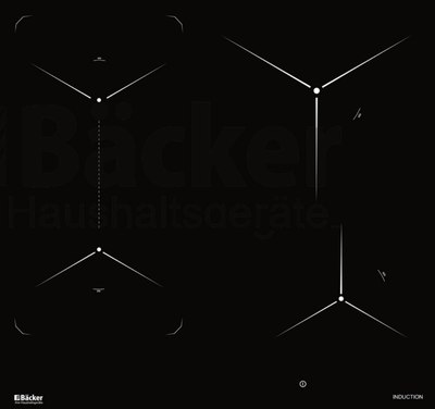 Индукционная варочная панель Backer BIH604-1T-S4 Black