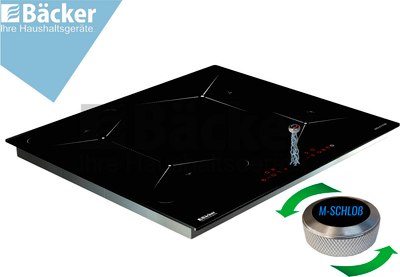 Индукционная варочная панель Backer BIH604-1T-S4 Black