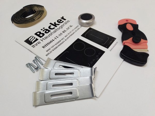 Индукционная варочная панель Backer BIH604-1T-S5 Black