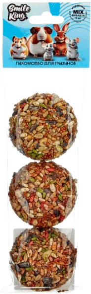 Лакомство для грызунов Smile King Корзинки Mix / LKG-43 - фото