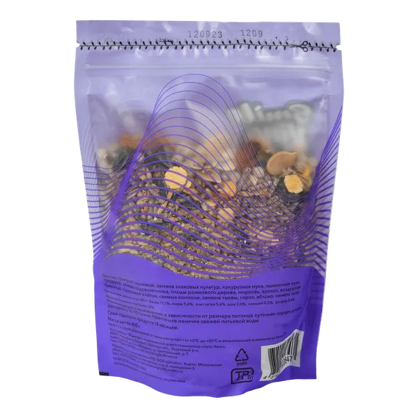 Корм для грызунов Smile King Для хомяков / LKG-40