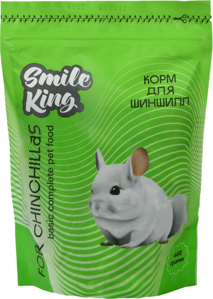 Корм для грызунов Smile King Для шиншилл / LKG-42 - фото