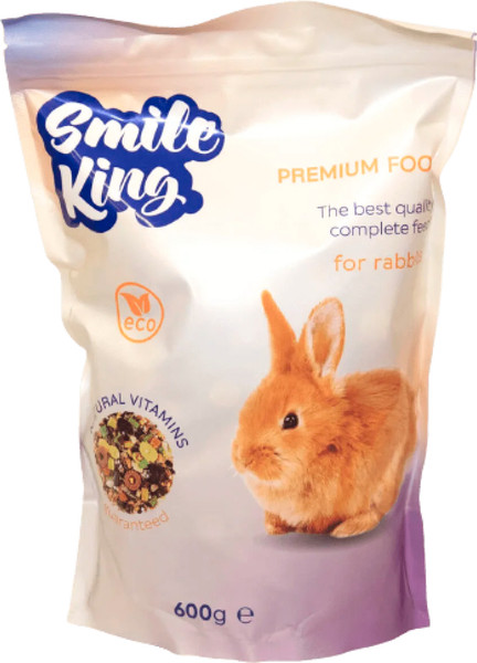 Корм для грызунов Smile King Для кроликов премиум / LKG-28 - фото