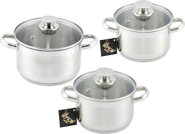 Набор кастрюль Кухар Лотос Традиция КЛ2-003С - фото