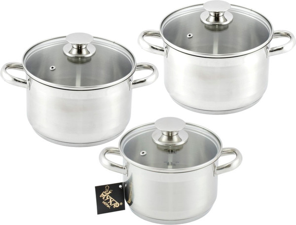 Набор кастрюль Кухар Лотос Традиция КЛ2-23С - фото