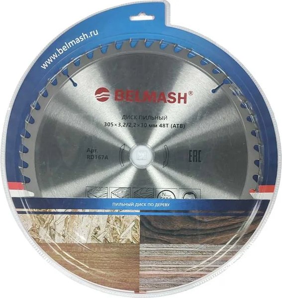 Пильный диск БЕЛМАШ 305x3.2/2.2x30 48T / RD167A