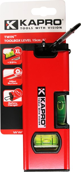Уровень строительный Kapro Twin / 771-40-15