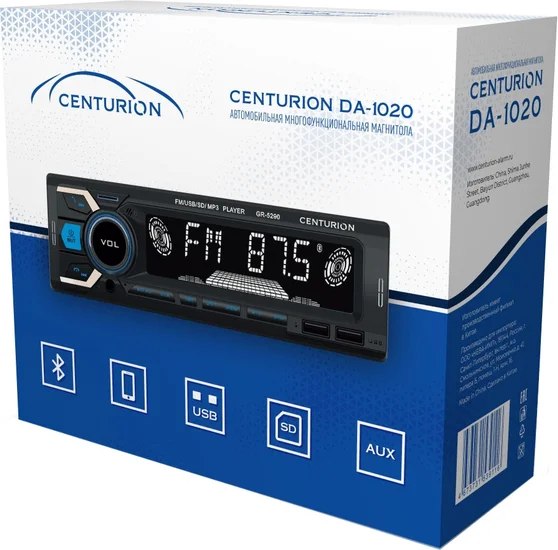 Бездисковая автомагнитола Centurion DA-1020