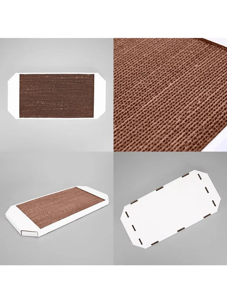 Лежанка-когтеточка Пижон Из гофрокартона