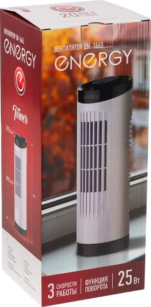 Вентилятор Energy EN-1665 Tower (белый)